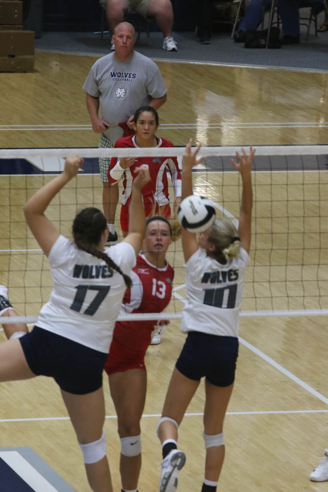 Gallery: Girls volleyball - Crown Point at Michigan City